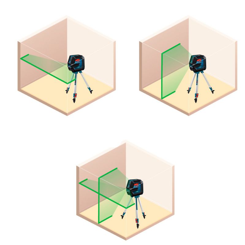 Nível a laser Bosch GLL 2-15 G 15 metros