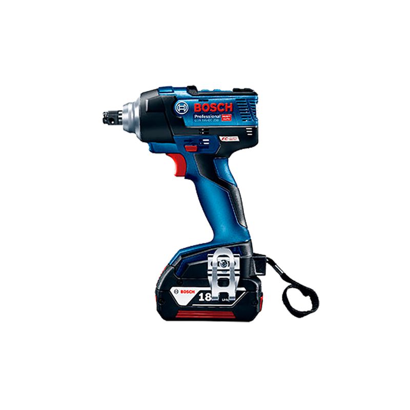 Chave de Impacto a Bateria de ½'' GDS 18 V-EC 250 250Nm 18V, 2 Baterias 4,0Ah, 1 Carregador BIVOLT em Maleta Bosch 