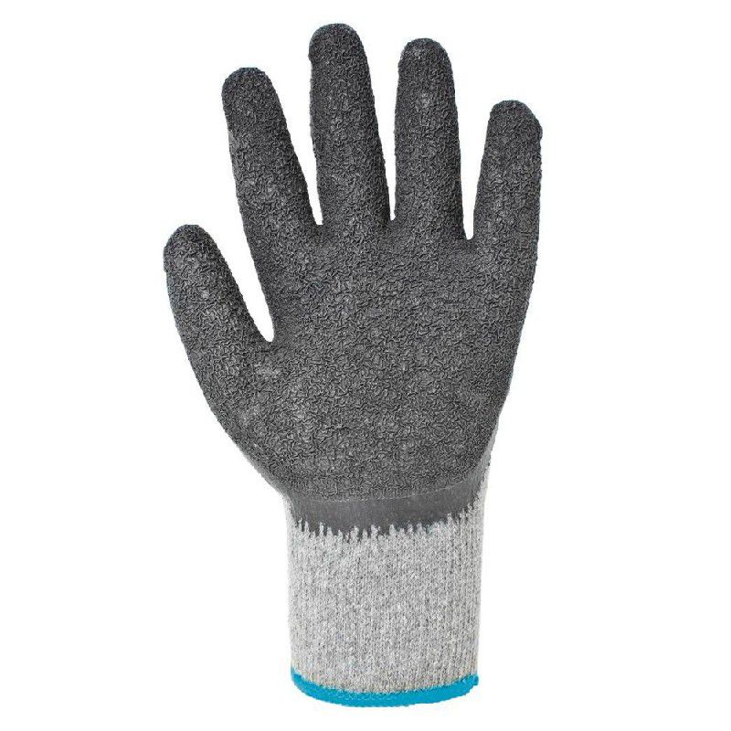 Luva Tricotada Algodão Banho Látex Corrugado PPM 03 PROTEPLUS Tamanho 9