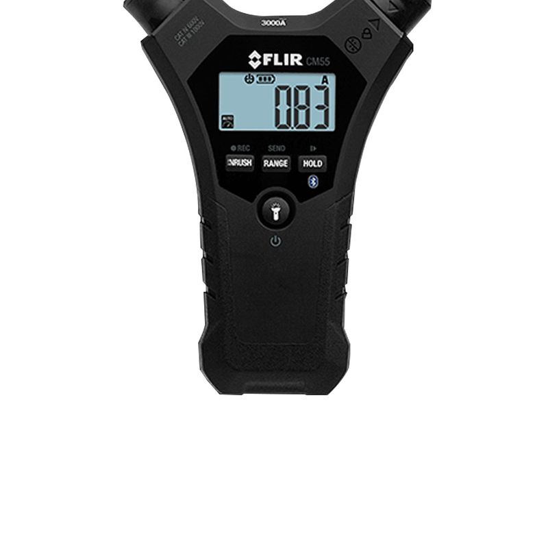 Alicate Amperímetro com Garra Flexível CM55 - Flir