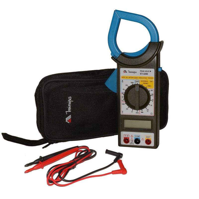 Alicate Amperimetro Digital ET-3200 - Minipa