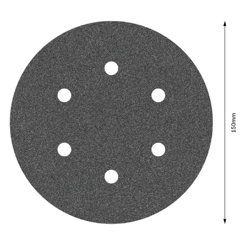 Disco de Lixa 150mm GR.100 PRO F355 Com 5 Unidades (2608605125) - Bosch
