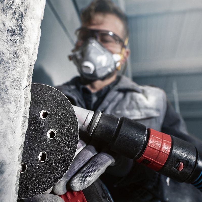 Disco de Lixa 150mm GR.100 PRO F355 Com 5 Unidades (2608605125) - Bosch