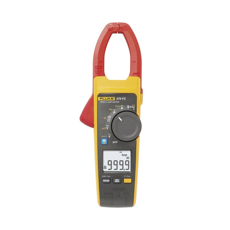 Alicate Amperímetro CA/CC True-rms 376 com iFlex - Fluke