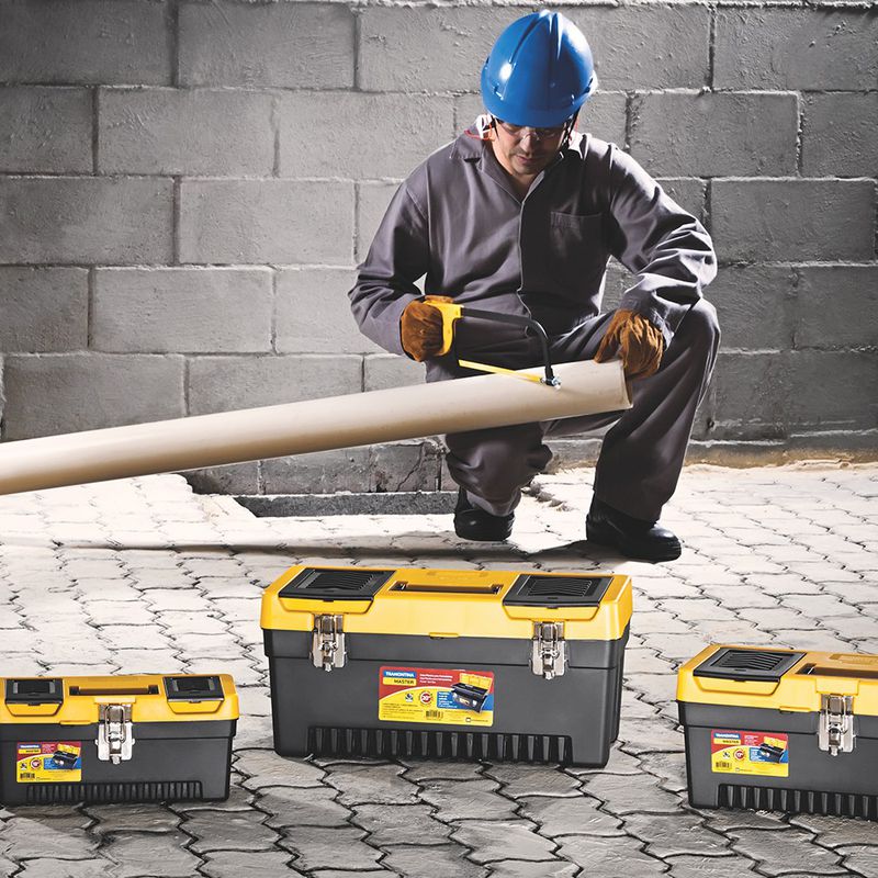 Caixa Plástica Para Ferramentas 17'' com Bandeja - Tramontina