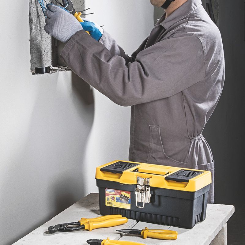 Caixa Plástica Para Ferramentas 17'' com Bandeja - Tramontina