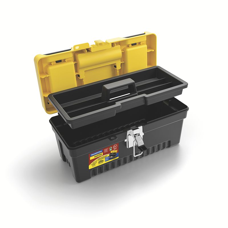 Caixa Plástica Para Ferramentas Com Bandeja Removível 13'' (43803/013) - Tramontina