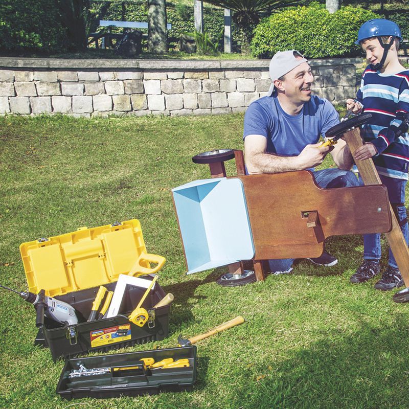Caixa Plástica Para Ferramentas Com Bandeja Removível 13'' (43803/013) - Tramontina