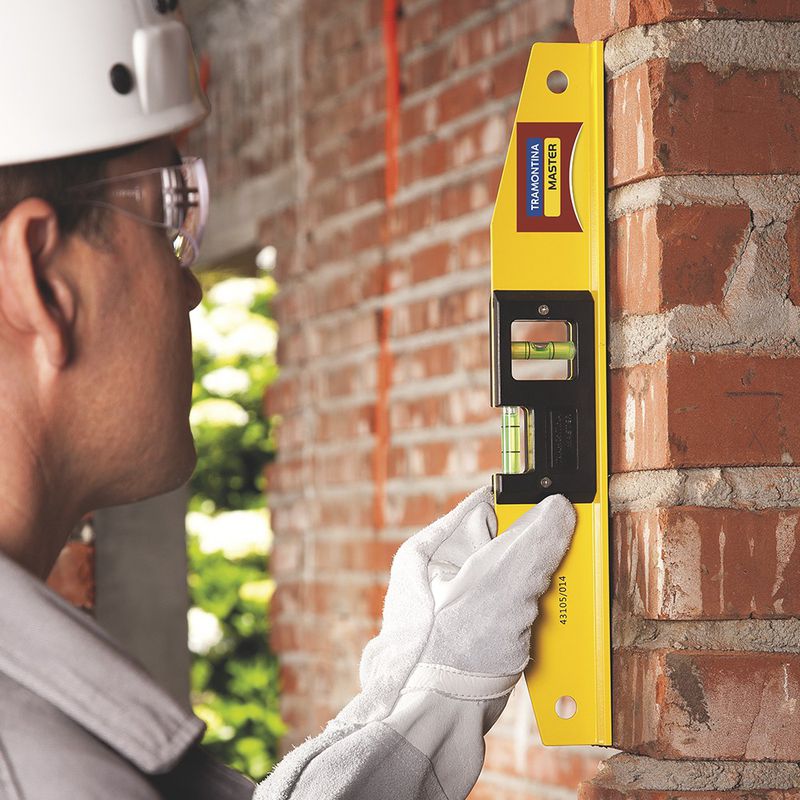 Nível Magnético em Alumínio Com Duas Ampolas 12'' (43105/012) - Tramontina