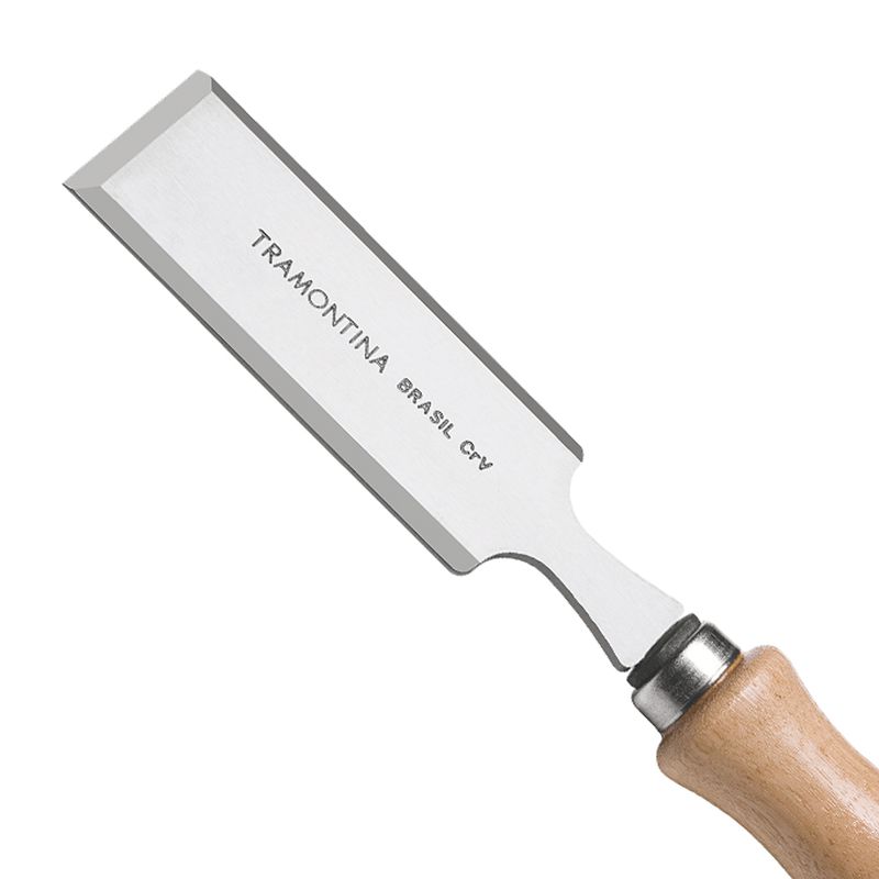 Formão Chanfrado Com Cabo de Madeira 1/4'' (43330/101) - Tramontina