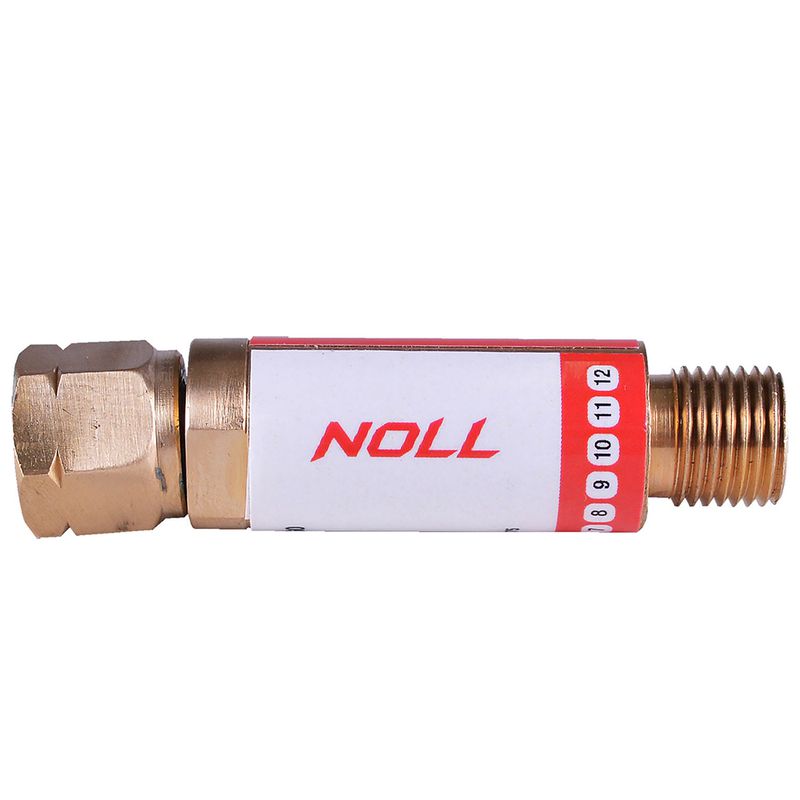 Válvula Corta Fogo Regulador Acetileno 344,0003 NOLL