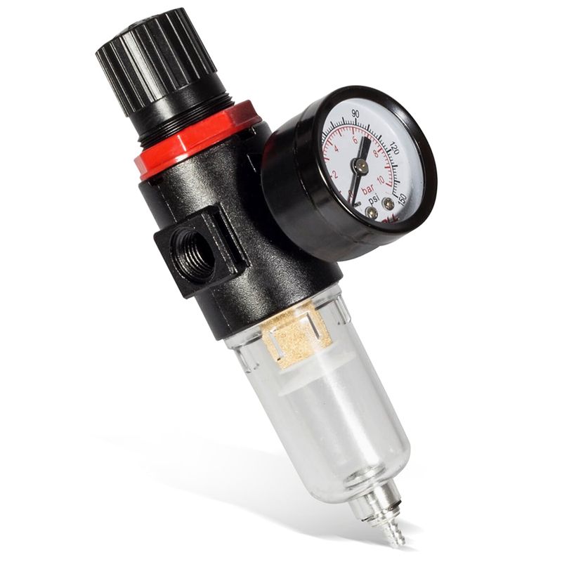 Filtro de Ar Com Regulador 1/4'' BSP (322,0001) - Noll