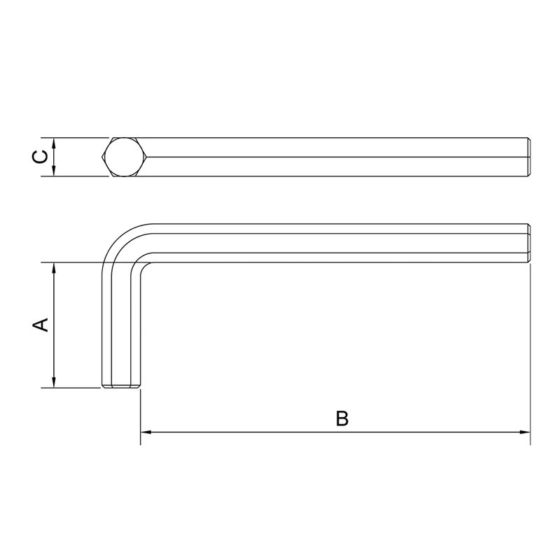 Chave Hexagonal 1/2'' Tramontina PRO