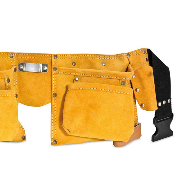 Cinto de Couro Para Ferramentas Com 13 Compartimentos (265,0002) - Noll