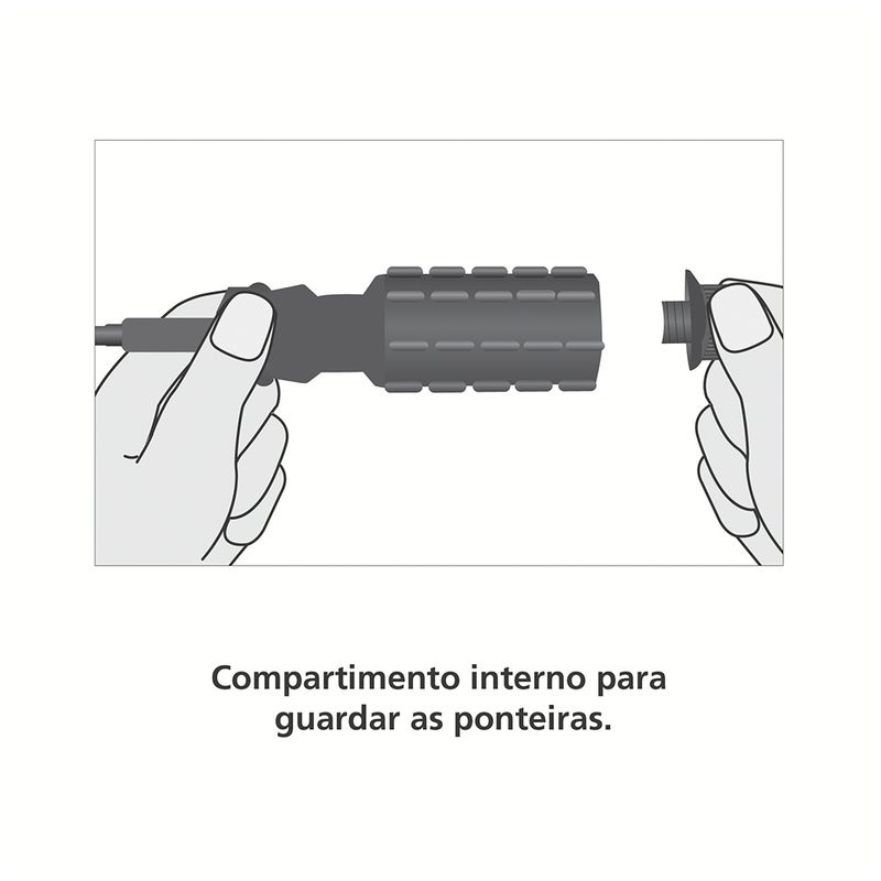 Chave de Fenda Com Ponteira Para Uso Doméstico 7 Peças (43411/001) - Tramontina