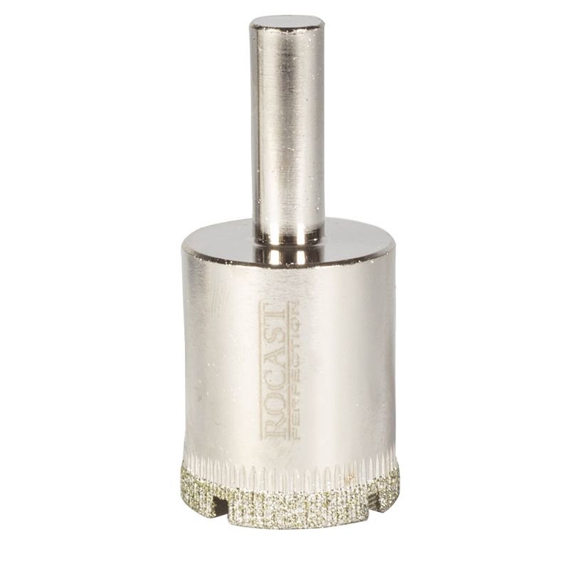 Serra Copo Diamantada Para Vidro e Cerâmica 30mm (406,0013) - Rocast