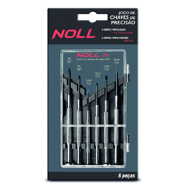 Jogo de Chaves de Precisão 6 Peças 371,0001 NOLL