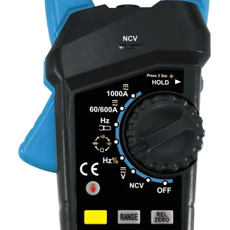 Alicate Amperímetro 1000A ET-3810B - Minipa