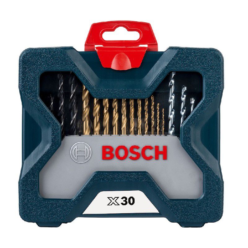 Kit de Pontas e Brocas em Titânio X-Line 30 peças - Bosch