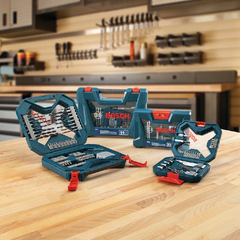 Kit de Pontas e Brocas em Titânio X-Line 30 peças - Bosch