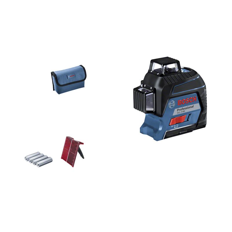 Nível laser de linhas Bosch GLL 3-80 80m 360º - Bosch