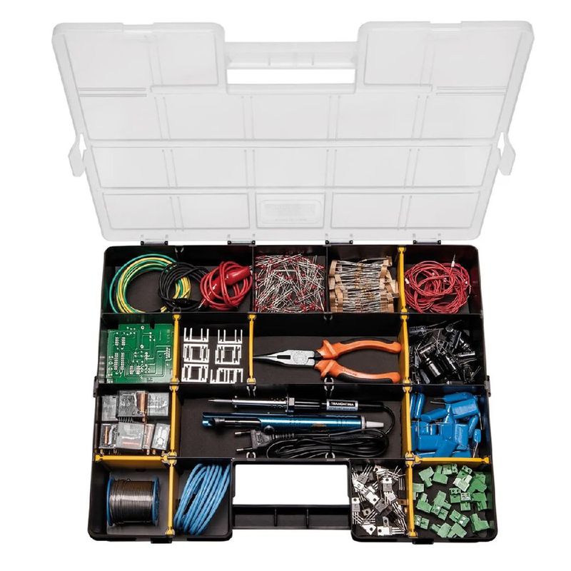 Maleta Plástica Organizadora 17'' Com Divisórias Móveis (43805/017) - Tramontina