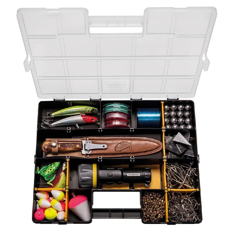 Maleta Plástica Organizadora 17'' Com Divisórias Móveis (43805/017) - Tramontina