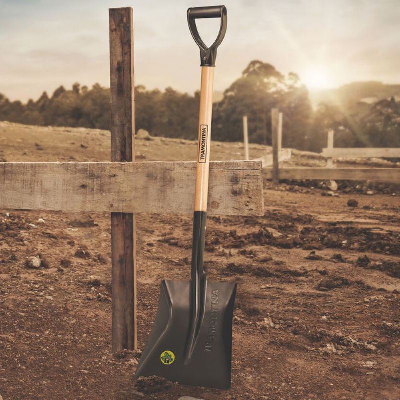 Pá Quadrada em Aço 465/30 Sem Cabo (77465/034) - Tramontina