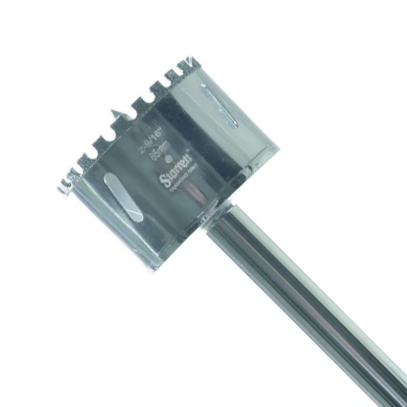 Serra Copo Diamantada de 65mm Com Haste de 150mm (DE065M) - Starrett