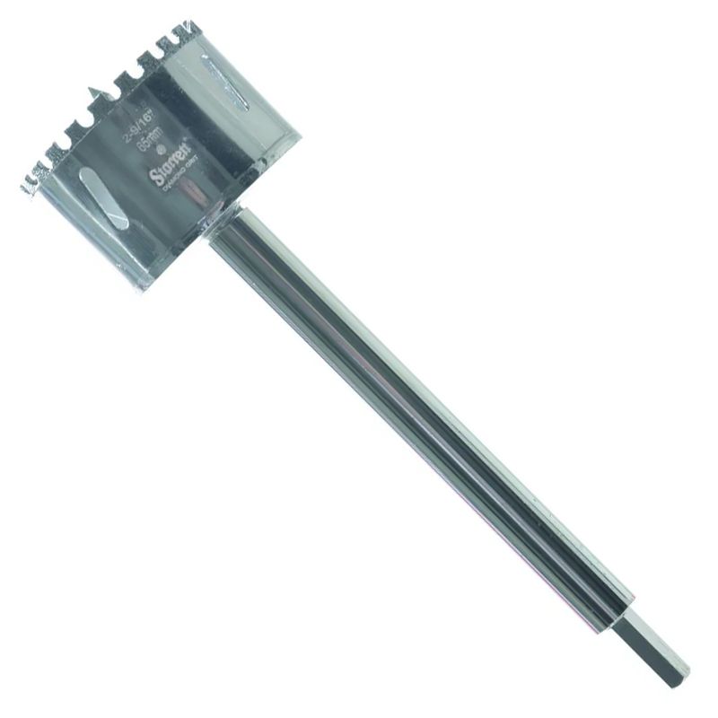 Serra Copo Diamantada de 65mm Com Haste de 150mm (DE065M) - Starrett