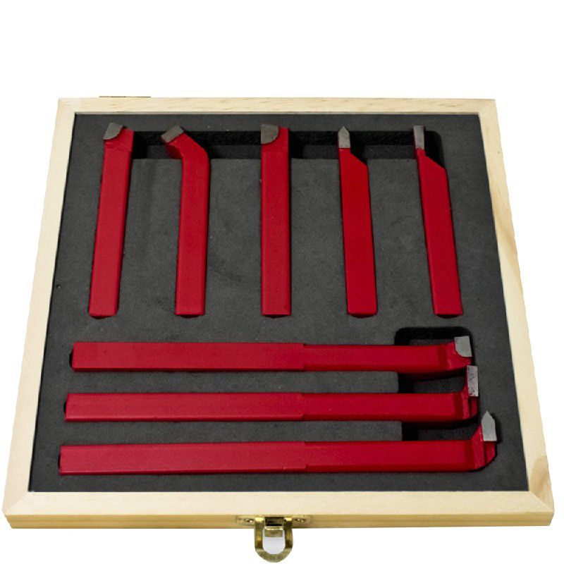 Jogo de Ferramentas Soldadas 8 Peças Bitola do Quadrado 8x8mm 303,0001 ROCAST