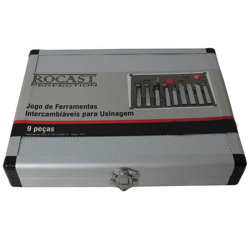 Jogo de Ferramentas Intercambiáveis 9 Peças (304,0006) - Rocast