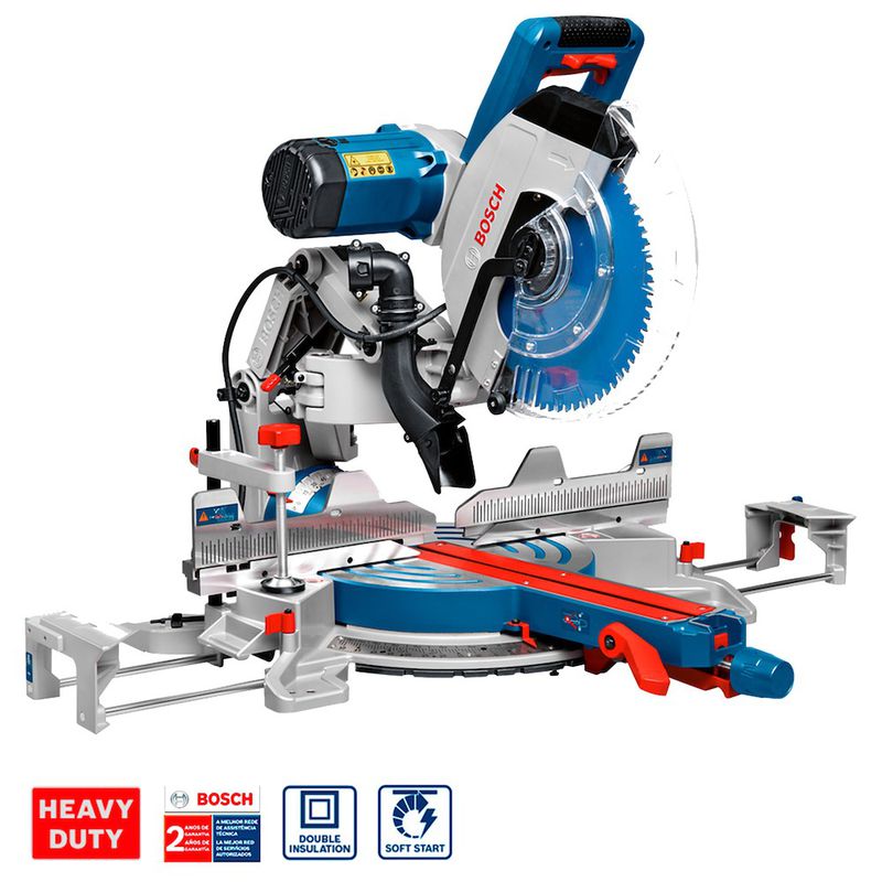 Serra de Esquadria Bosch GCM 12 GDL 1800W 220V