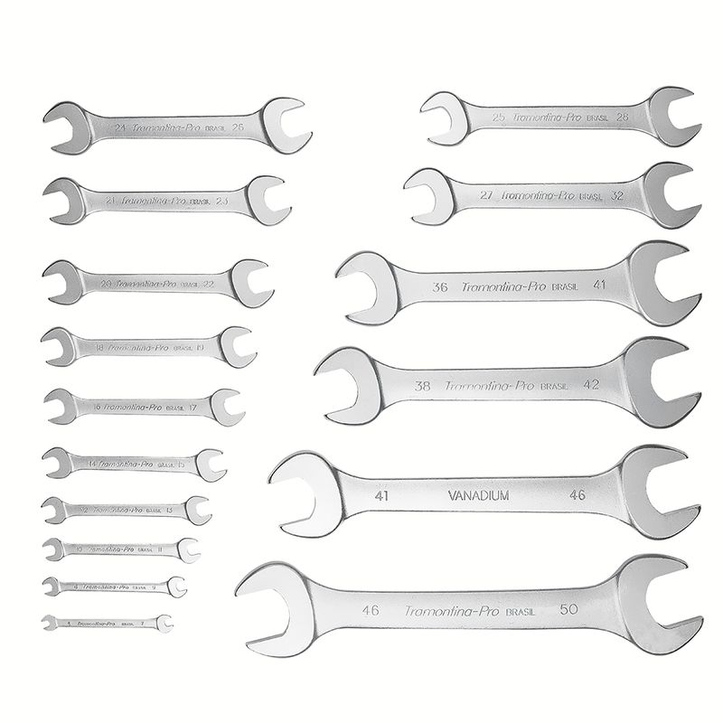 Jogo de Chaves Fixas 16 Peças Tramontina PRO