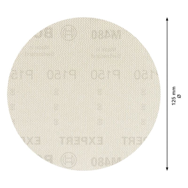 Disco de Lixa Bosch EXPERT M480 125mm G155 5 peças
