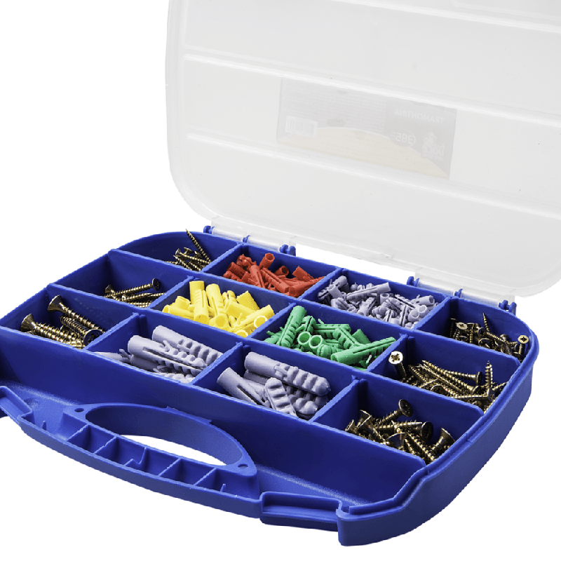 Maleta com Parafusos e Buchas 385 Peças - Tramontina