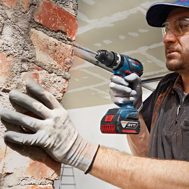 Furadeira de Impacto GSB 18V-EC 18V, 2 Baterias e maleta Bosch 