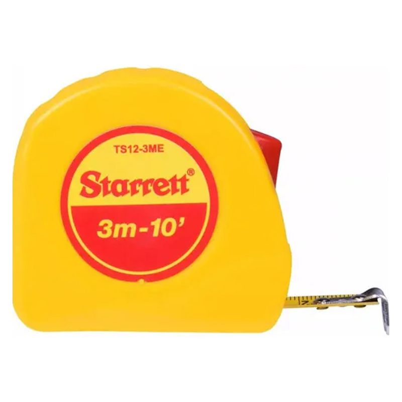 Trena de Aço Com Trava 3 Metros (DTS12-3ME) - Starrett