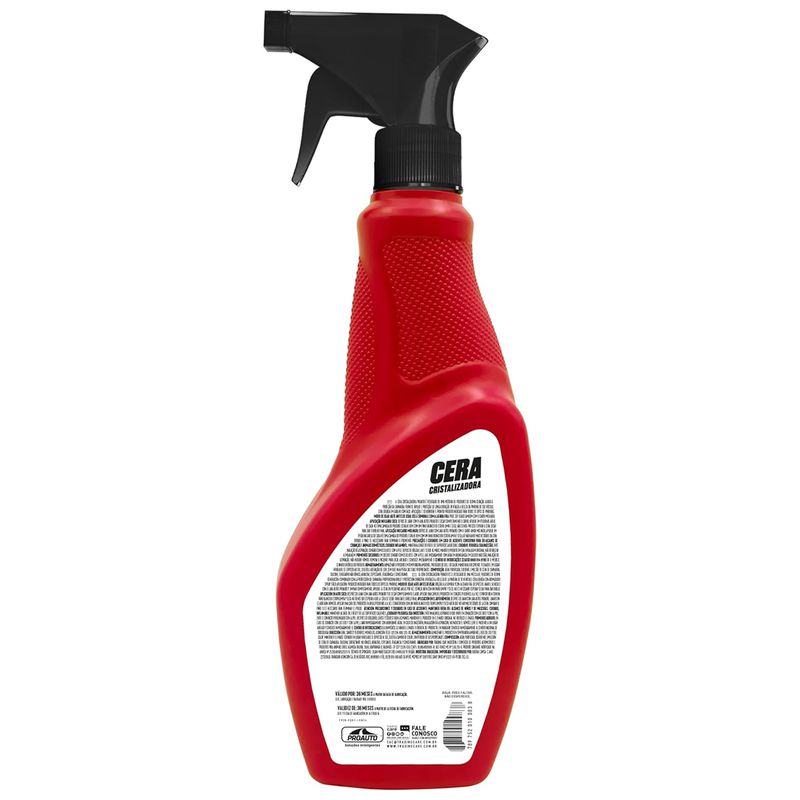 Cera Cristalizadora Com Carnaúba 500ml (3061) - Proauto