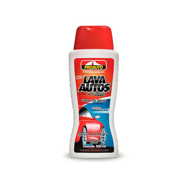 Lava Autos Brilho com Cera 500 mL - Proauto