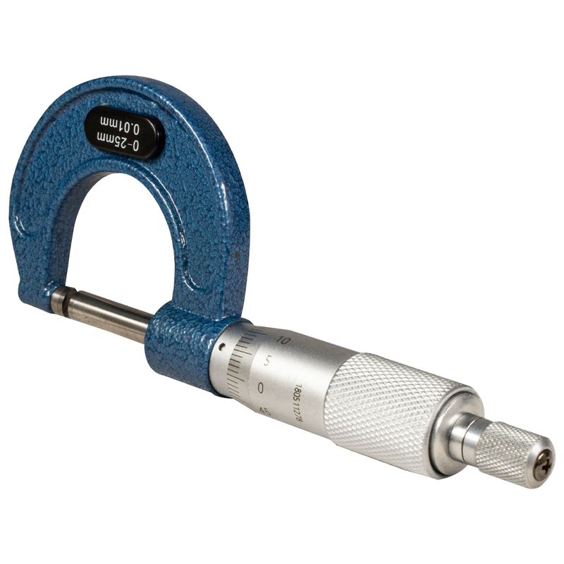 Micrômetro Externo Analógico 0 á 25mm (417,0001) - Dasqua