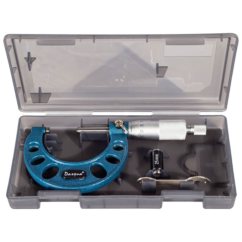Micrômetro Externo Analógico 25 á 50mm (417,0002) - Dasqua