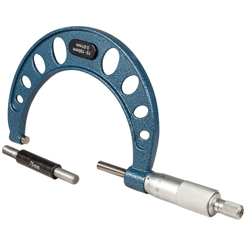 Micrômetro Externo Analógico 75 á 100mm (417,0004) - Dasqua