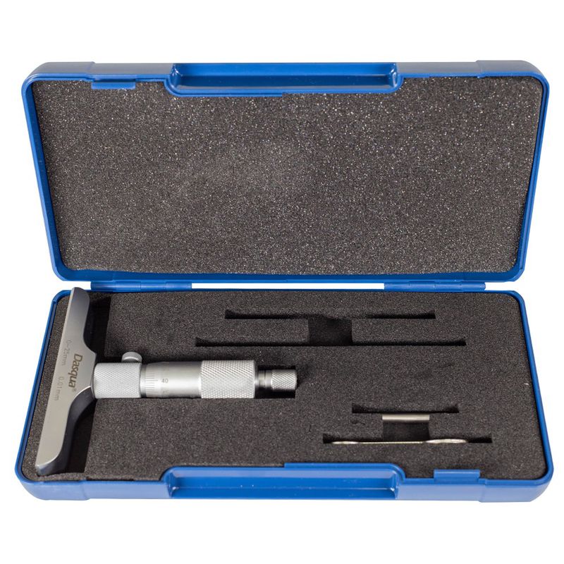 Micrômetro de Profundidade 0 á 25mm (417,0048) - Dasqua