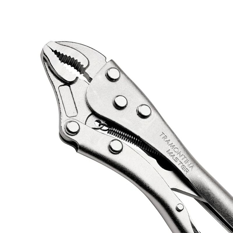 Alicate de Pressão Com Mordentes Curvo 10'' (41071/110) - Tramontina