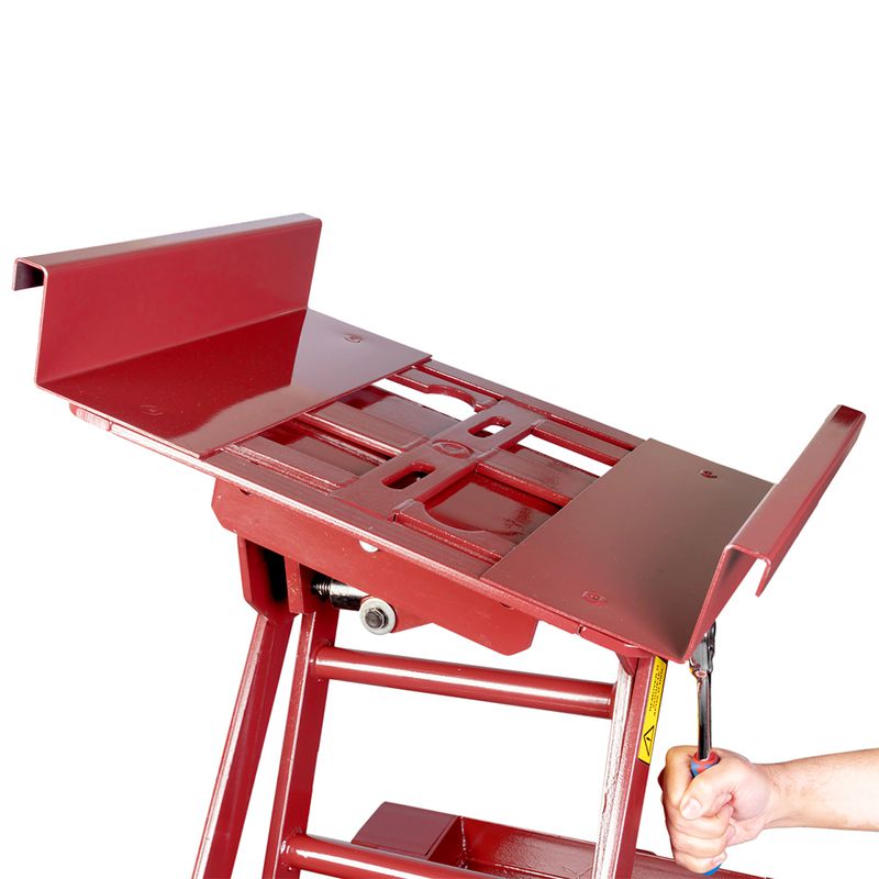 Macaco Hidráulico com Rodas em Poliamida Para Remover e Instalar Caixas de Transmissão (102700) - Raven