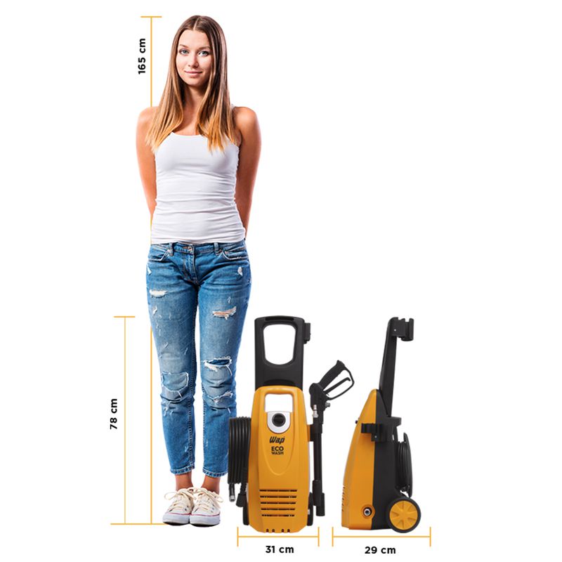 Lavadora de Alta Pressão Eco Wash 2350 até 1750 PSI e 1650W - WAP 220V