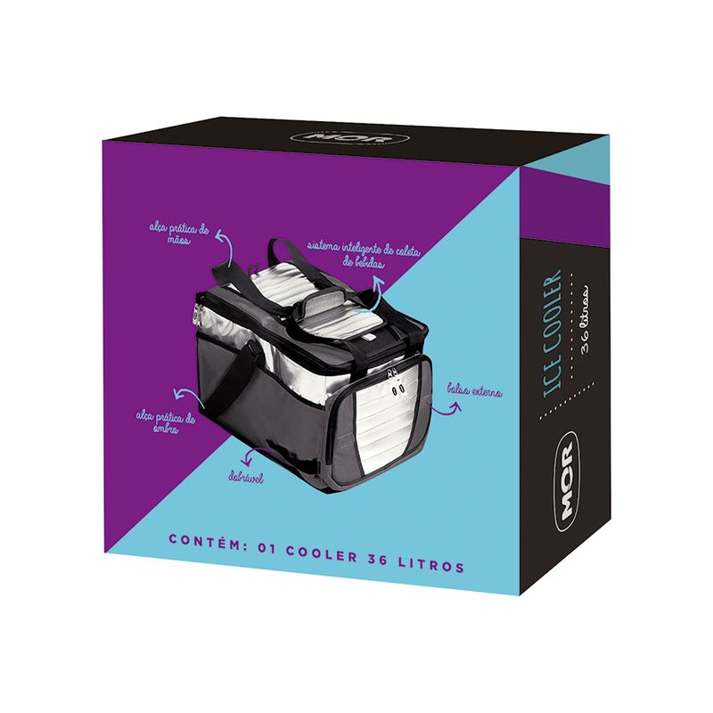 Ice Cooler 36 Litros 1 Divisória - MOR