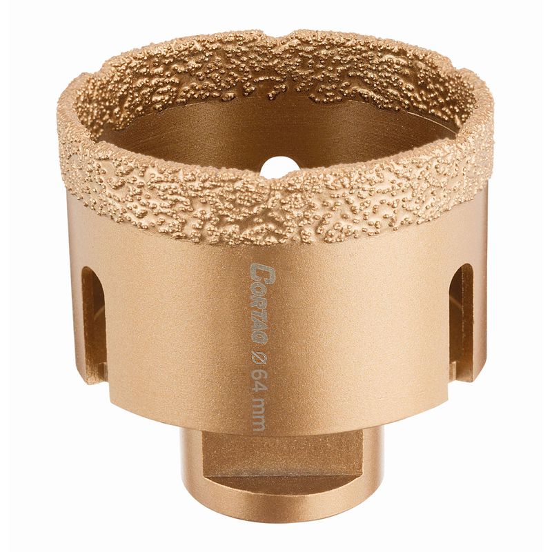 Serra Copo Diamantada Para Esmerilhadeira 64mm (61876) - Cortag