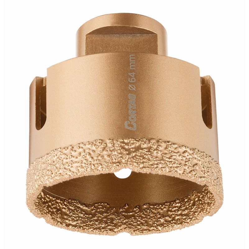 Serra Copo Diamantada Para Esmerilhadeira 64mm (61876) - Cortag